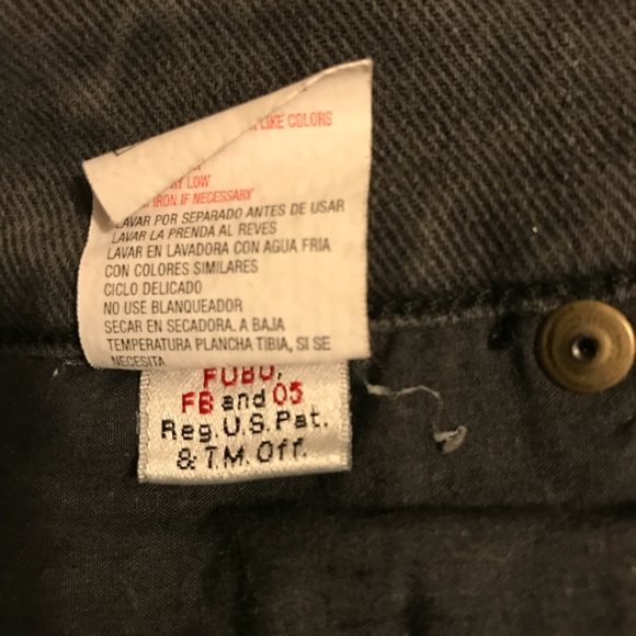 NWOT FUBU COLLECTION  distressed JEANS - Picture 8 of 8